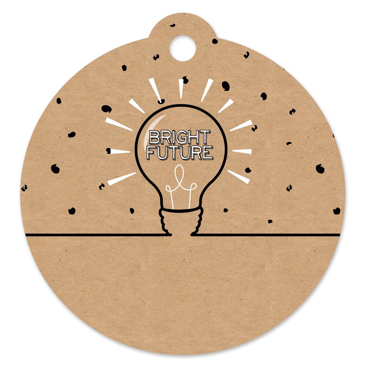 Big Dot of Happiness Bright Future - Graduation Party Favor Gift Tags (Set of 20)